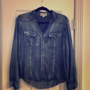 cloth & stone denim shirt